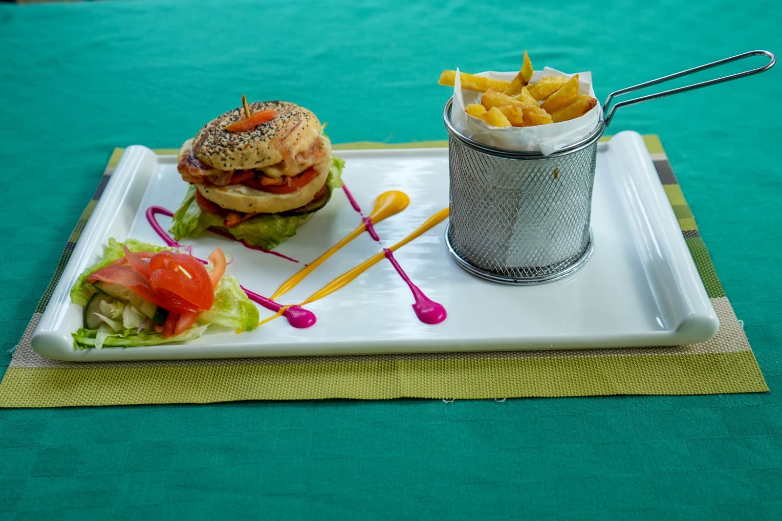 Pool Overlooking Lake